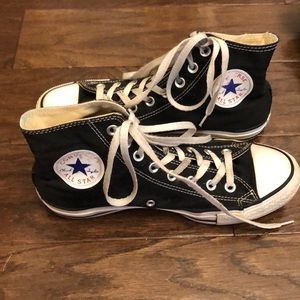 Black and White Converse